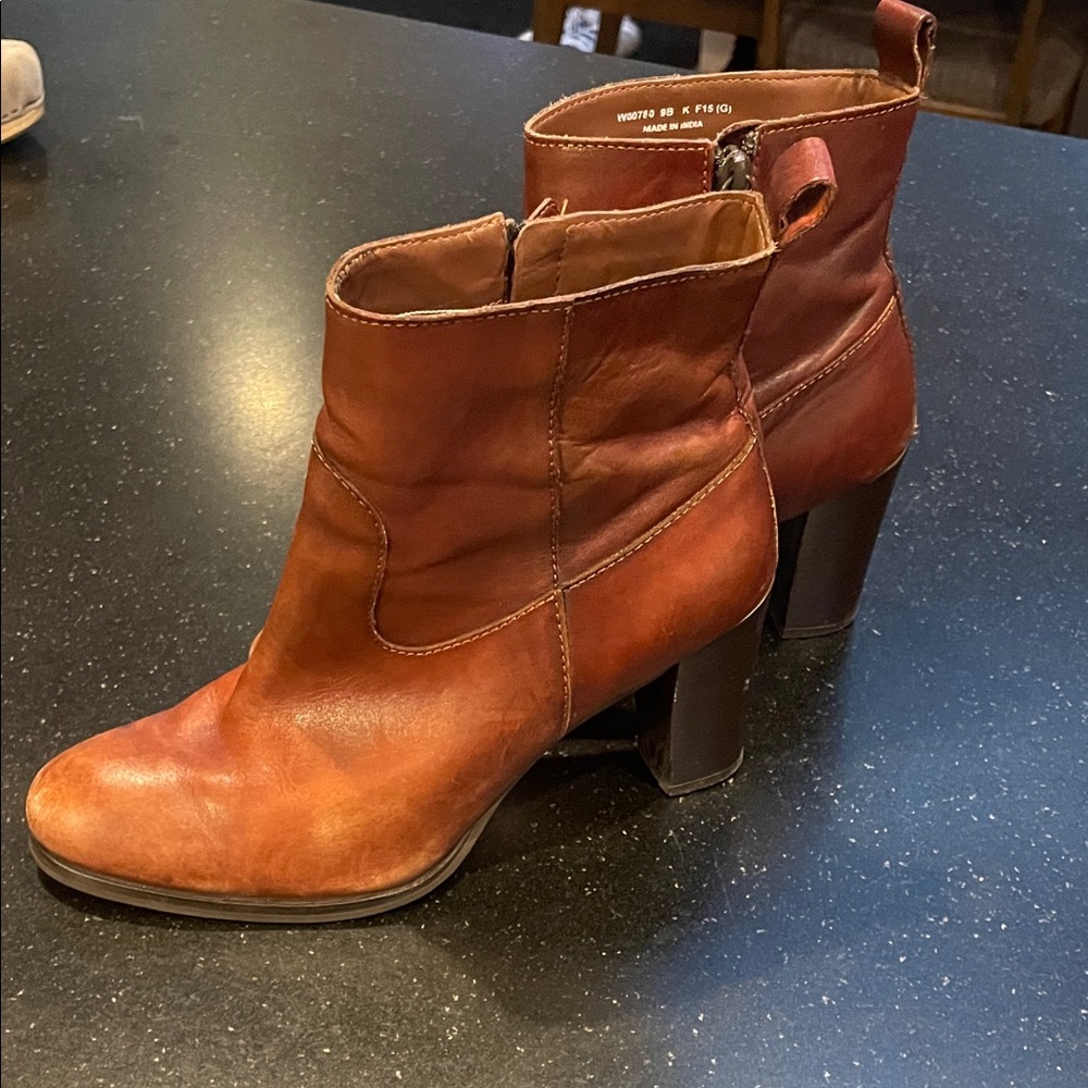 Cole Haan Y2K Leather Heeled Boots